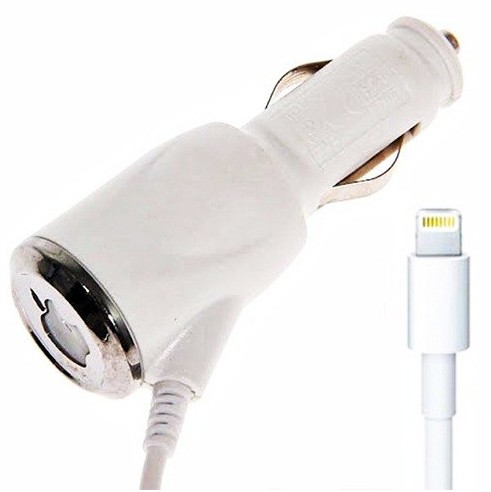 Cargador Auto Original Iphone 5 Ipad Mini 8 Pines Lightning